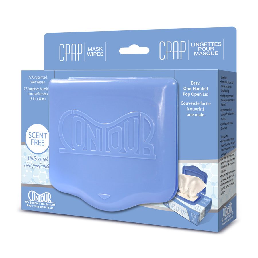 Contour CPAP Mask Wipes - Unscented